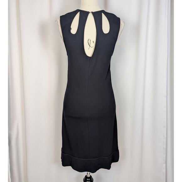 Y2K Cache Sleeveless Jersey Knit Sheath Dress with Cutouts Black Size M - Picture 13 of 14